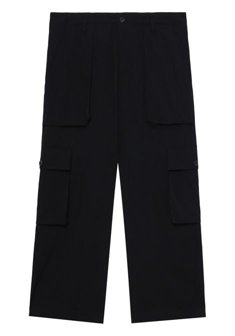 Pantaloni con tasche nero Yohji Yamamoto -  uomo